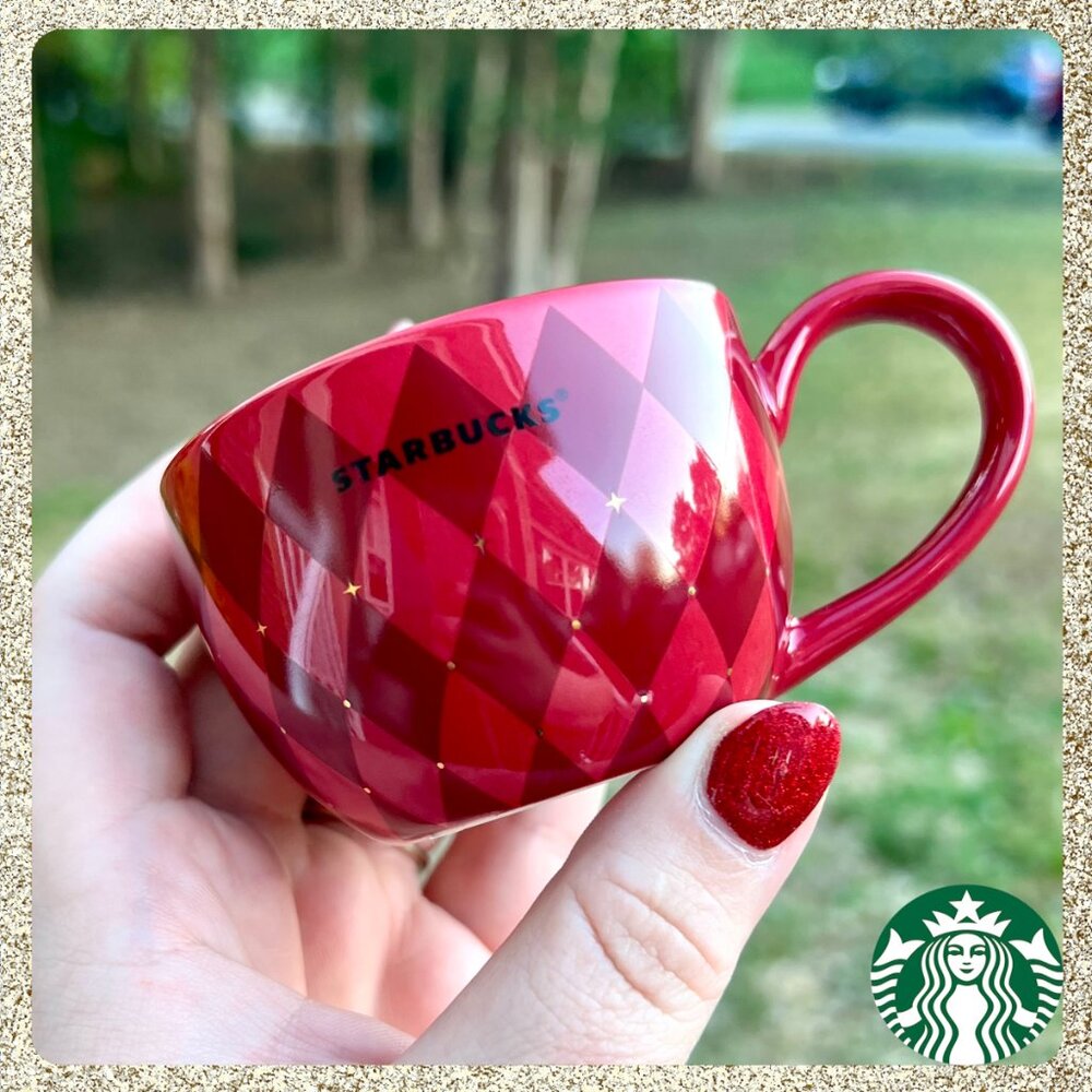 🎄♦️ NWT 2025 Starbucks Ceramic Demi 3oz Mug - Picture 2 of 5